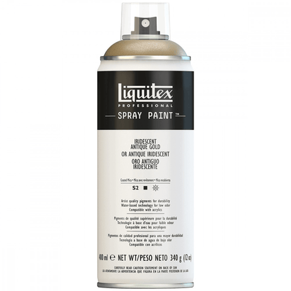 Tinta Acrílica Spray Liquitex 400ml 0237 Iridescent Antique Gold