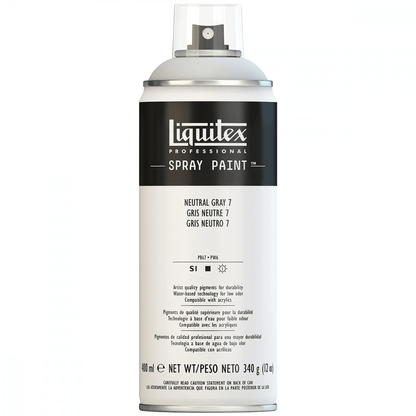 Tinta Acrílica Spray Liquitex 400ml 7599 Neutral Gray 7