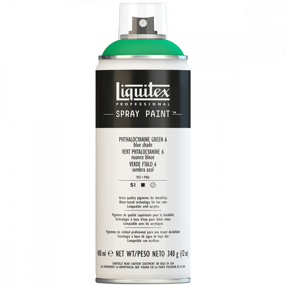 Tinta Acrílica Spray Liquitex 400ml 6317 Phthalo Green 6