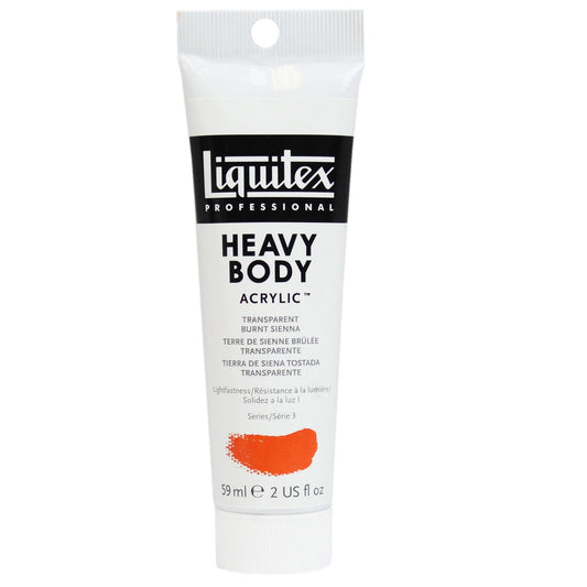 Tinta Acrílica Liquitex Heavy Body 129 Transparent Burnt Sienna 59ml