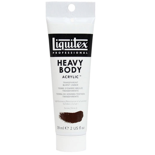 Tinta Acrílica Liquitex Heavy Body 130 Transparent Burnt Umber 59ml