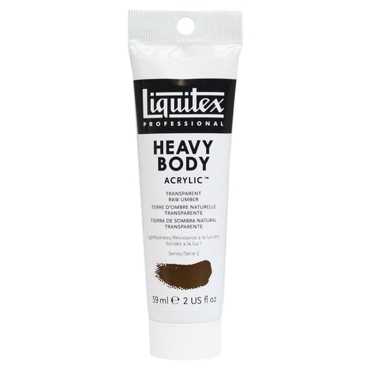 Tinta Acrílica Liquitex Heavy Body 333 Transparent Raw Umber 59ml