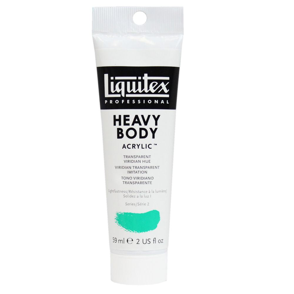 Tinta Acrílica Liquitex Heavy Body 327 Transparent Viridian Hue 59ml
