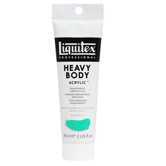Tinta Acrílica Liquitex Heavy Body 327 Transparent Viridian Hue 59ml