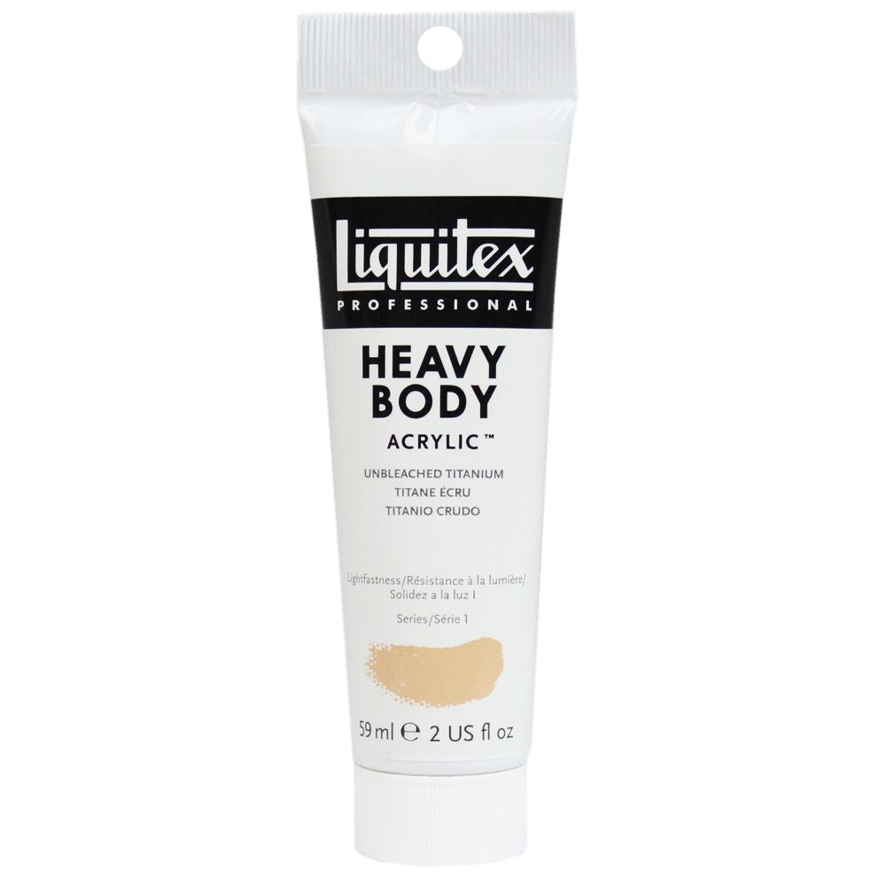 Tinta Acrílica Liquitex Heavy Body 434 Unbleached Titanium 59ml
