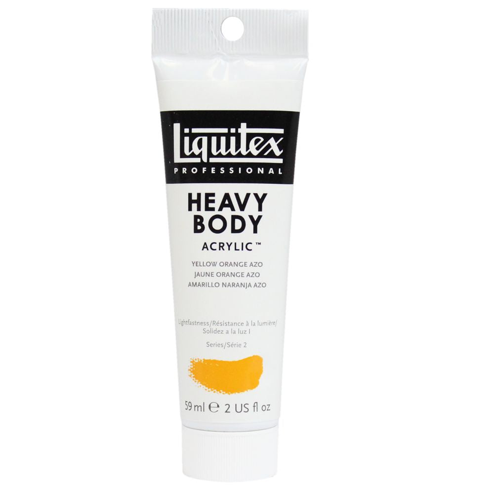 Tinta Acrílica Liquitex Heavy Body 414 Yellow Orange Azo 59ml