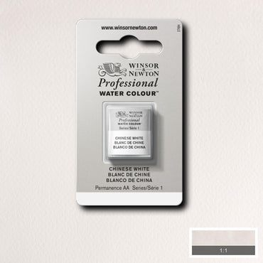 Tinta Aquarela Profissional Winsor & Newton Pastilha S1 150 Chinese White