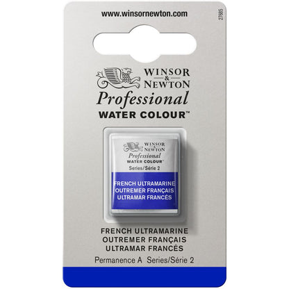 Tinta Aquarela Profissional Winsor & Newton Pastilha S2 263 French Ultramarine