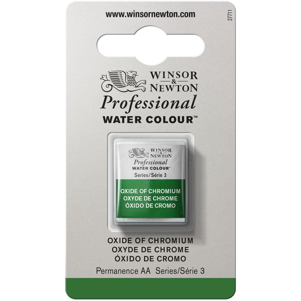 Tinta Aquarela Profissional Winsor & Newton Pastilha S3 459 Oxide Of Chromium