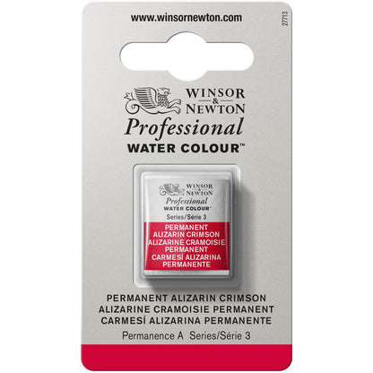 Tinta Aquarela Profissional Winsor & Newton Pastilha S3 466 Permanent Alizarin Crimson