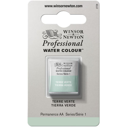 Tinta Aquarela Profissional Winsor & Newton Pastilha S1 637 Terre Verte