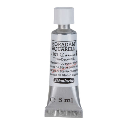 Aquarela Profissional Schmincke Horadam 5ml S1 101 Titanium Opaque White