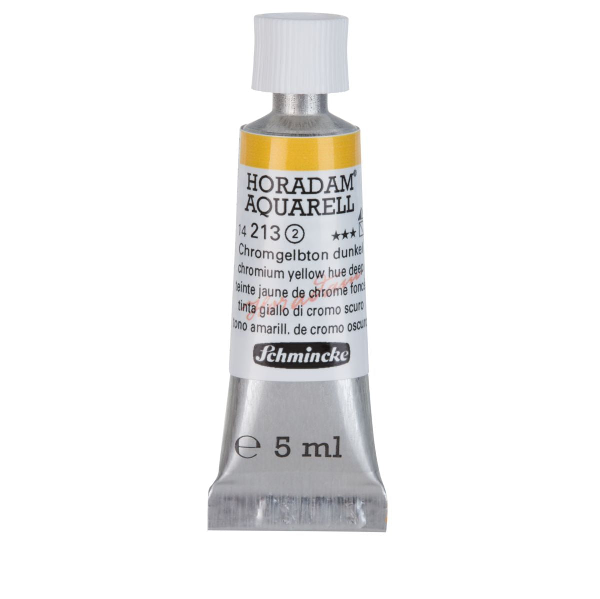 Aquarela Profissional Schmincke Horadam 5ml S2 213 Chromium Yellow Hue Deep