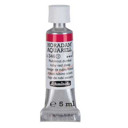 Aquarela Profissional Schmincke Horadam 5ml S2 346 Ruby Red Deep