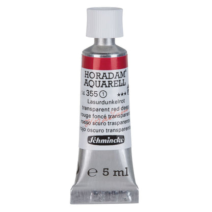 Aquarela Profissional Schmincke Horadam 5ml S1 355 Transparent Red Deep