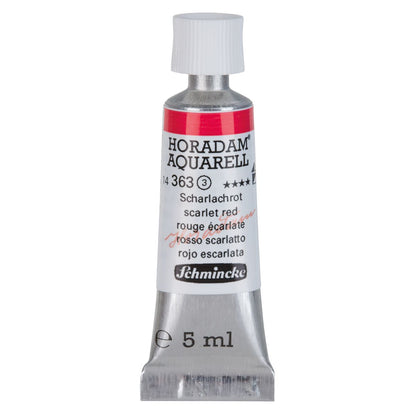 Aquarela Profissional Schmincke Horadam 5ml S3 363 Scarlet Red