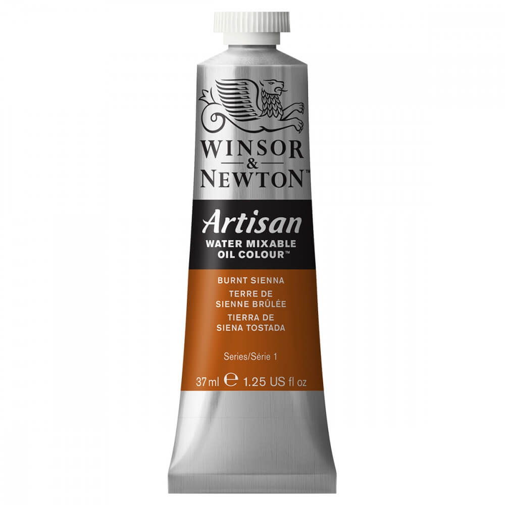 Tinta Óleo Solúvel em Água Winsor & Newton Artisan 37ml S1 074 Burnt Sienna