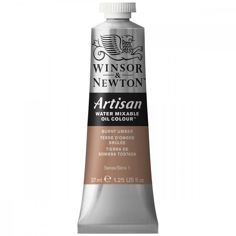 Tinta Óleo Solúvel em Água Winsor & Newton Artisan 37ml S1 076 Burnt Umber