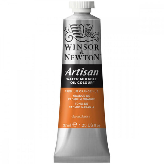 Tinta Óleo Solúvel em Água Winsor & Newton Artisan 37ml S1 090 Cadmium Orange Hue