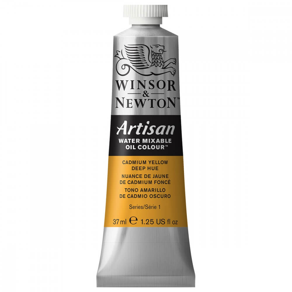 Tinta Óleo Solúvel em Água Winsor & Newton Artisan 37ml S1 115 Cadmium Yellow Deep Hue