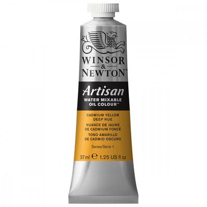 Tinta Óleo Solúvel em Água Winsor & Newton Artisan 37ml S1 115 Cadmium Yellow Deep Hue