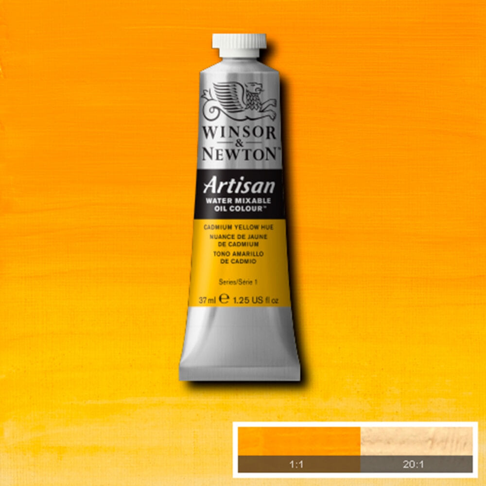 Tinta Óleo Solúvel em Água Winsor & Newton Artisan 37ml S1 109 Cadmium Yellow Hue