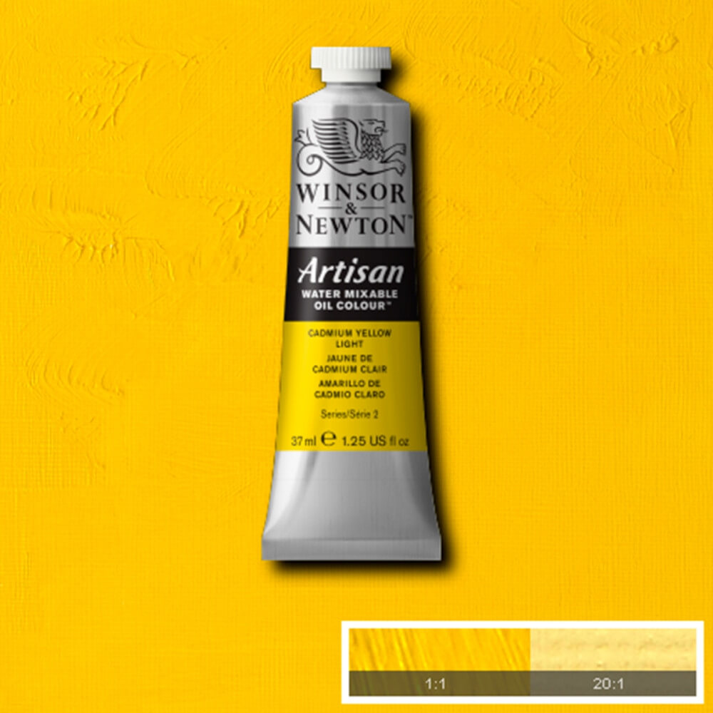 Tinta Óleo Solúvel em Água Winsor & Newton Artisan 37ml S2 113 Cadmium Yellow Light