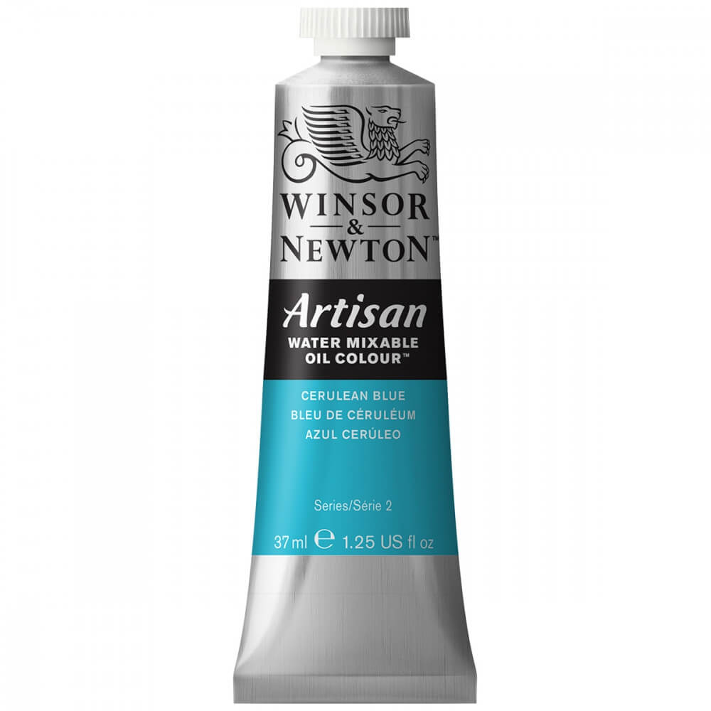 Tinta Óleo Solúvel em Água Winsor & Newton Artisan 37ml S2 137 Cerulean Blue