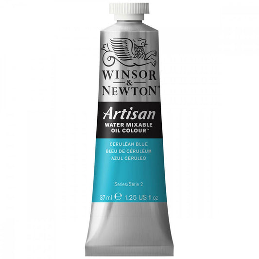 Tinta Óleo Solúvel em Água Winsor & Newton Artisan 37ml S2 137 Cerulean Blue