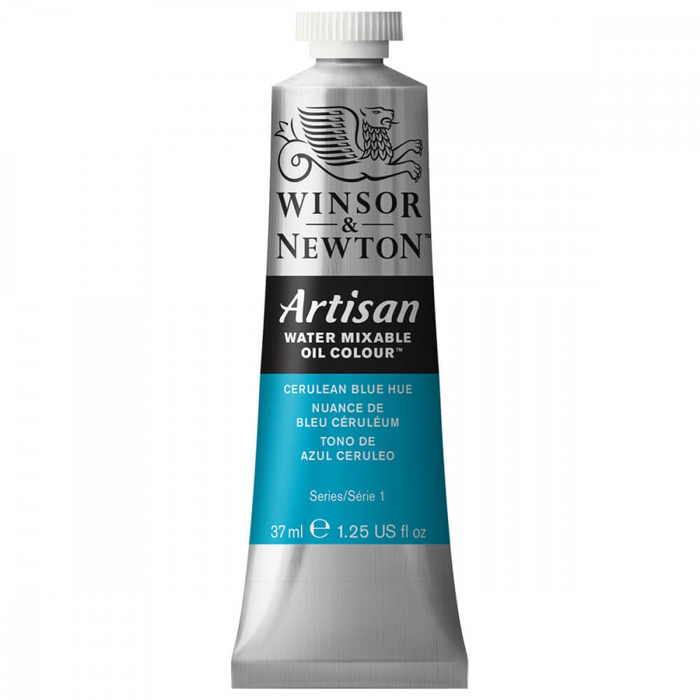 Tinta Óleo Solúvel em Água Winsor & Newton Artisan 37ml S1 138 Cerulean Blue Hue