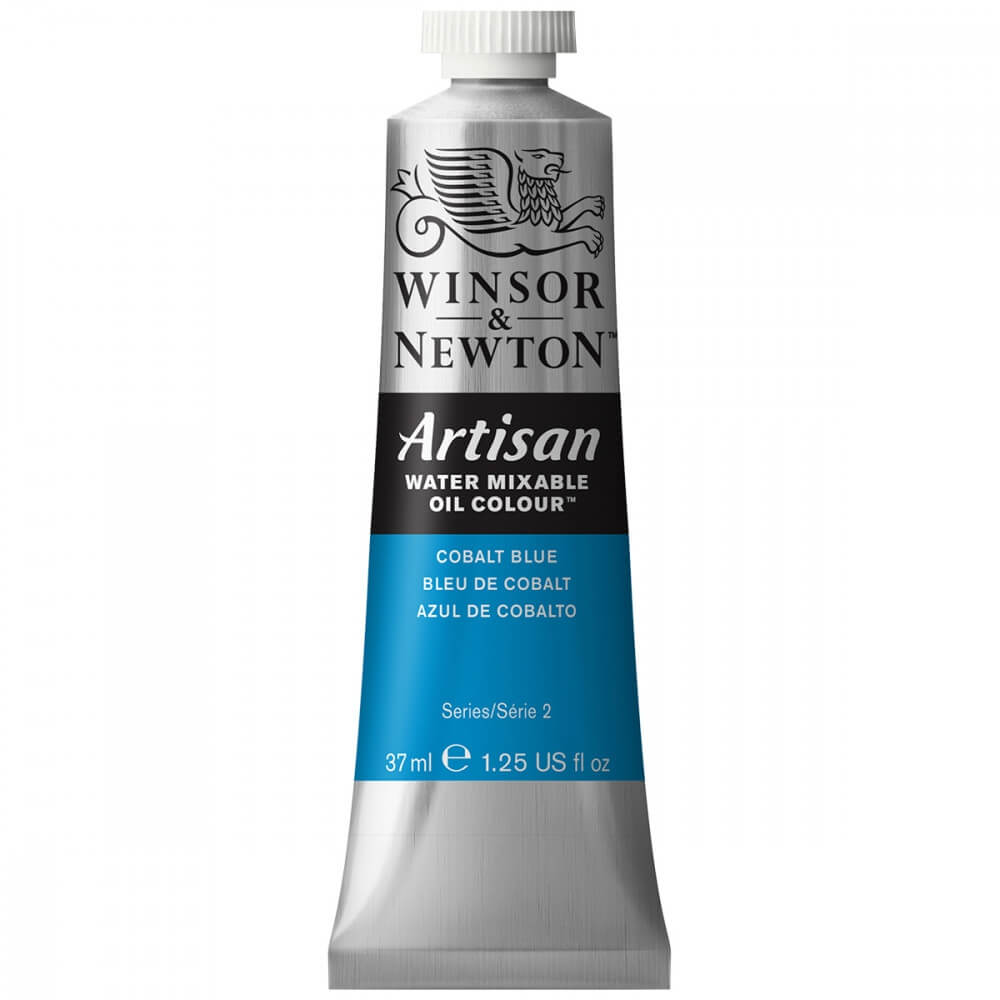 Tinta Óleo Solúvel em Água Winsor & Newton Artisan 37ml S2 178 Cobalt Light Blue