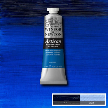 Tinta Óleo Solúvel em Água Winsor & Newton Artisan 37ml S1 263 French Ultramarine