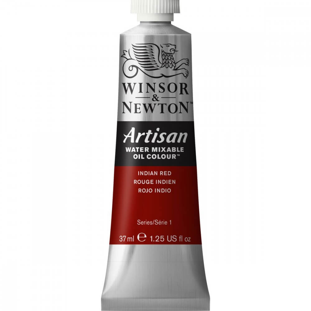 Tinta Óleo Solúvel em Água Winsor & Newton Artisan 37ml S1 317 Indian Red