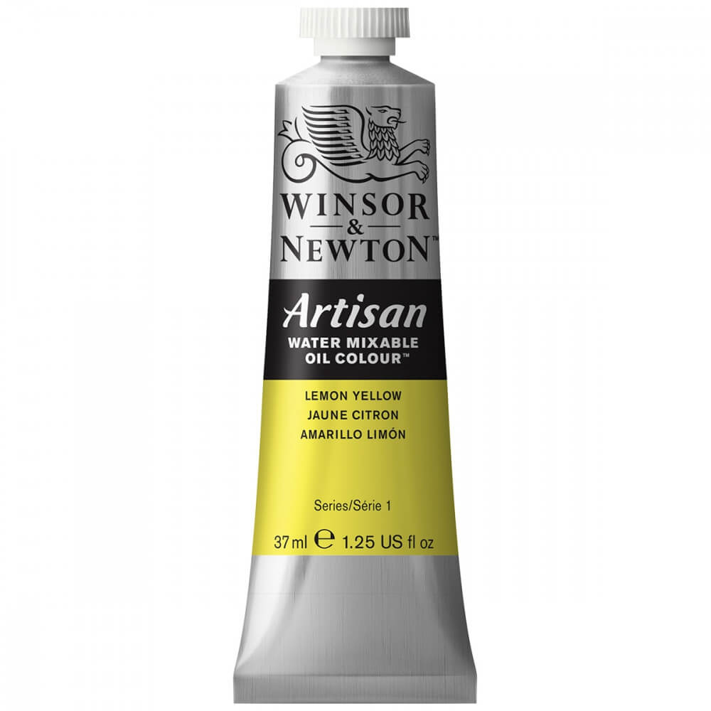 Tinta Óleo Solúvel em Água Winsor & Newton Artisan 37ml S1 346 Lemon Yellow 
