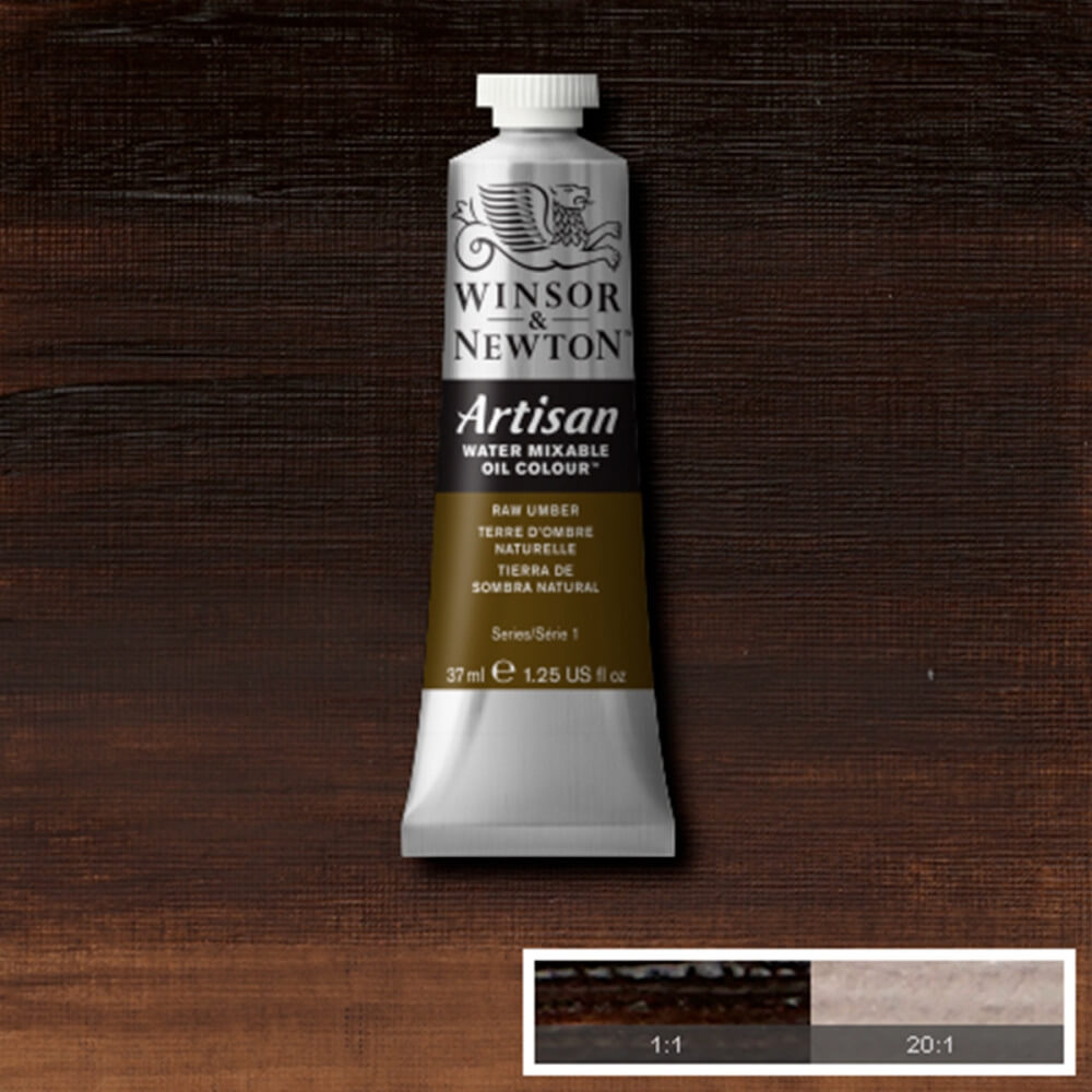 Tinta Óleo Solúvel em Água Winsor & Newton Artisan 37ml S1 554 Raw Umber
