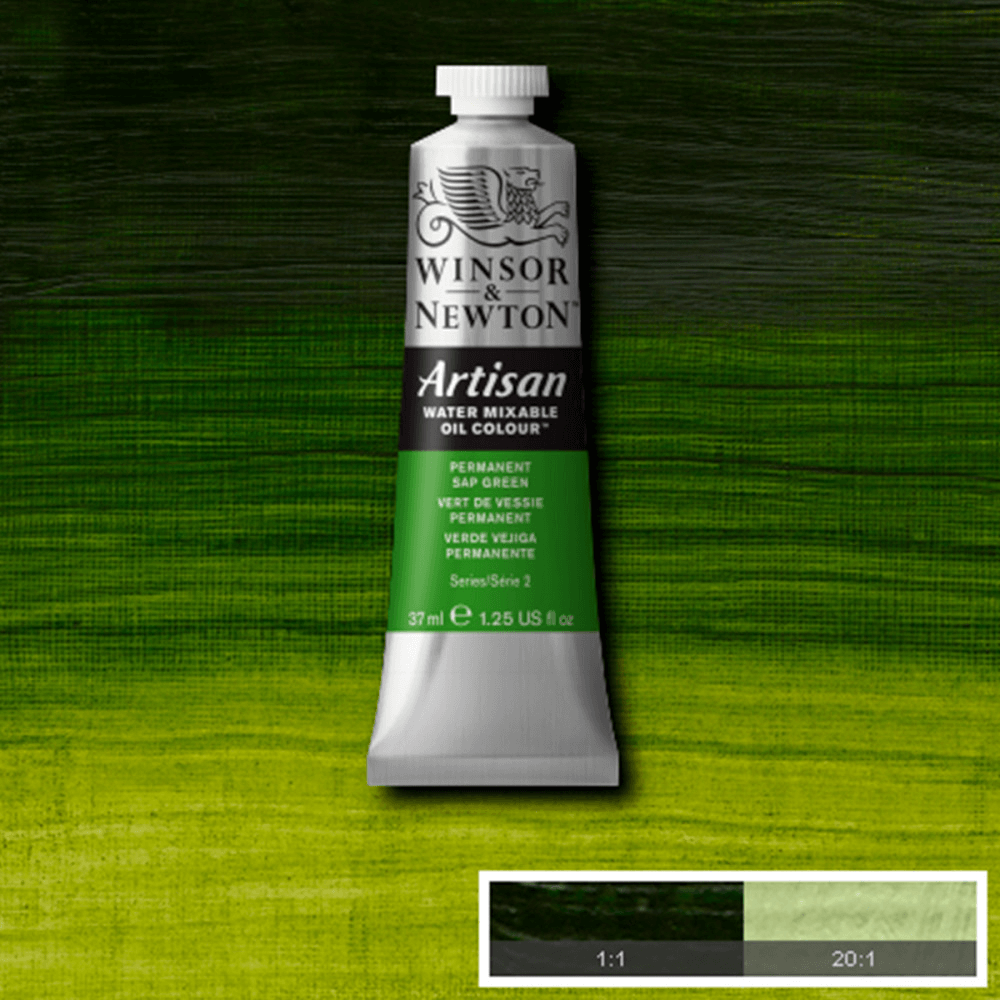 Tinta Óleo Solúvel em Água Winsor & Newton Artisan 37ml S2 503 Sap Green