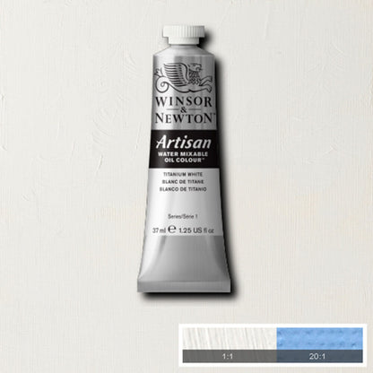 Tinta Óleo Solúvel em Água Winsor & Newton Artisan 37ml S1 644 Titanium White