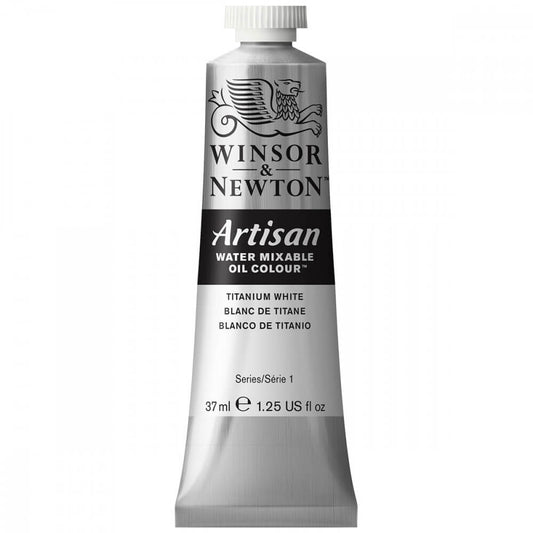 Tinta Óleo Solúvel em Água Winsor & Newton Artisan 37ml S1 644 Titanium White