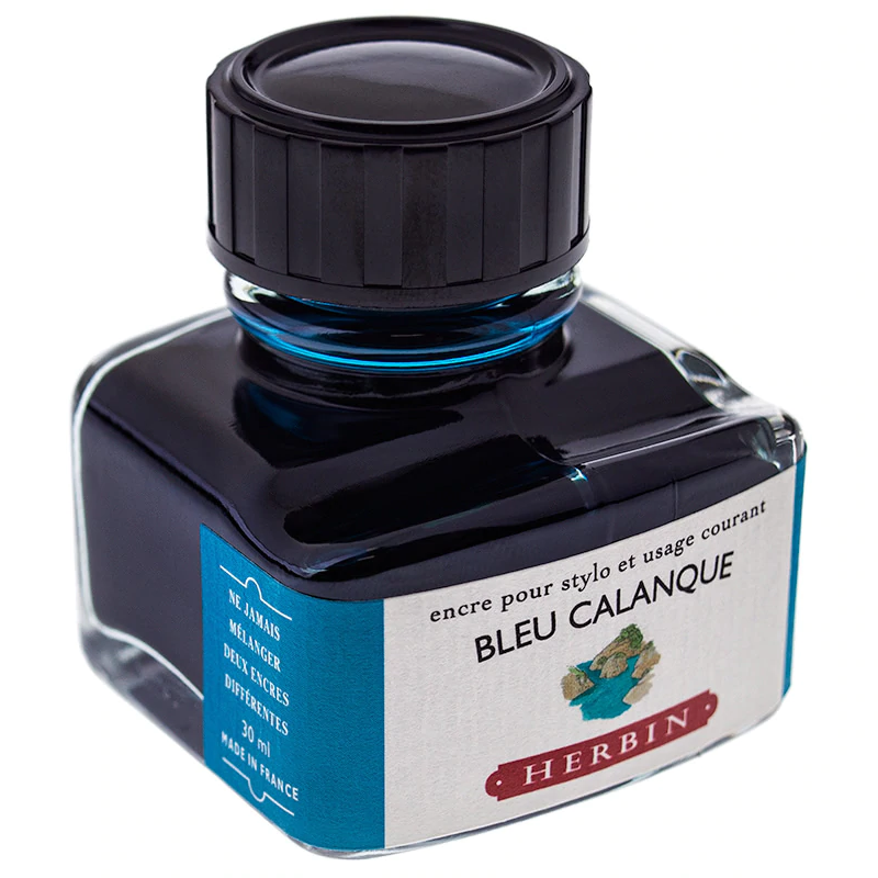 Tinta para Caneta Tinteiro Herbin La Perle des Encres 30ml Bleu Calanque