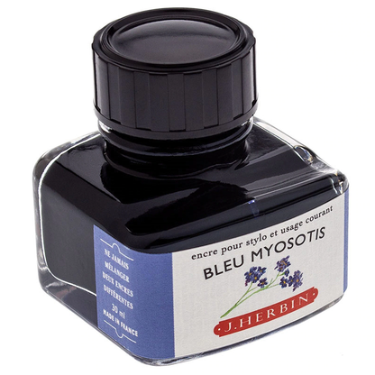 Tinta para Caneta Tinteiro Herbin La Perle des Encres 30ml Bleu Myosotis