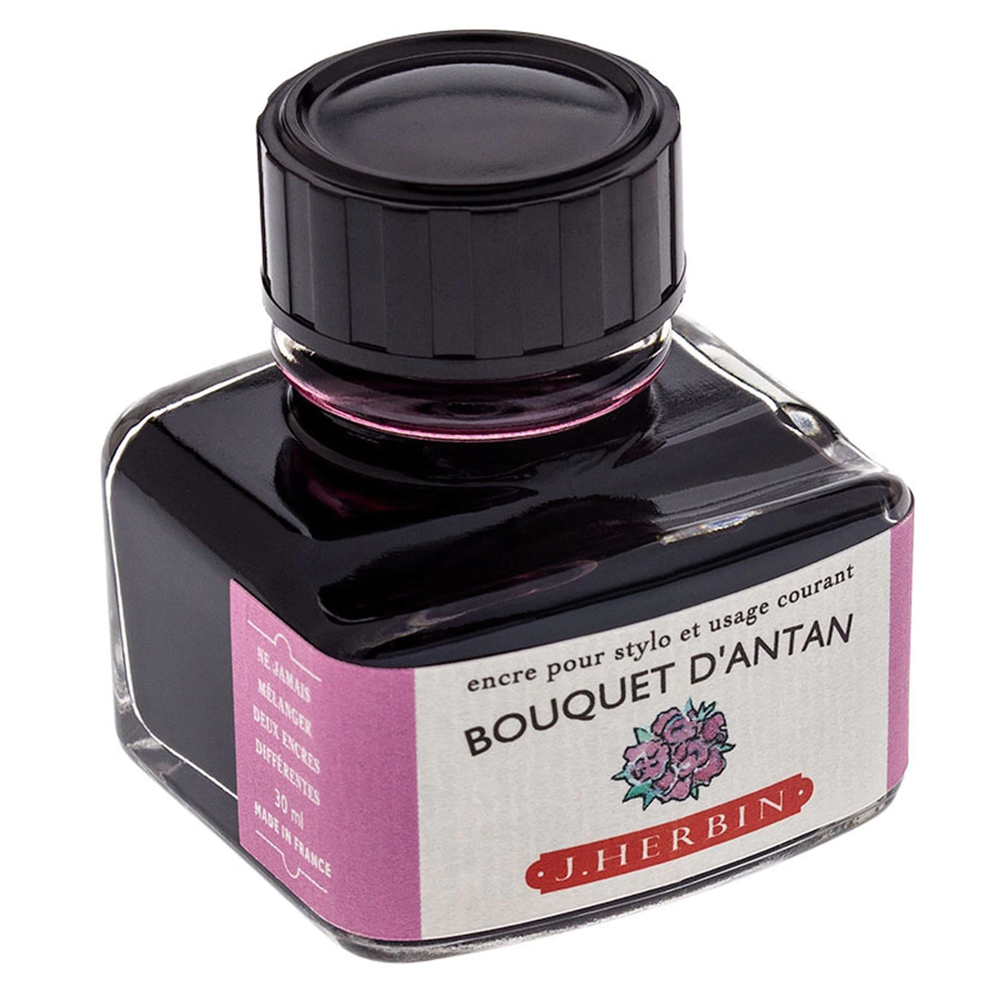 Tinta para Caneta Tinteiro Herbin La Perle des Encres 30ml Bouquet D'antan