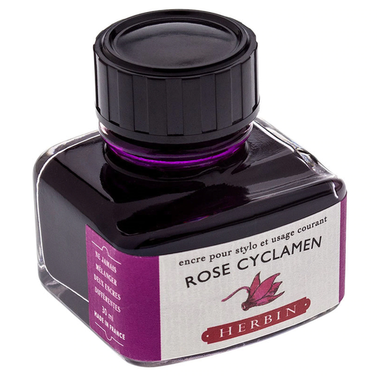 Tinta para Caneta Tinteiro Herbin La Perle des Encres 30ml Rose Cyclamen