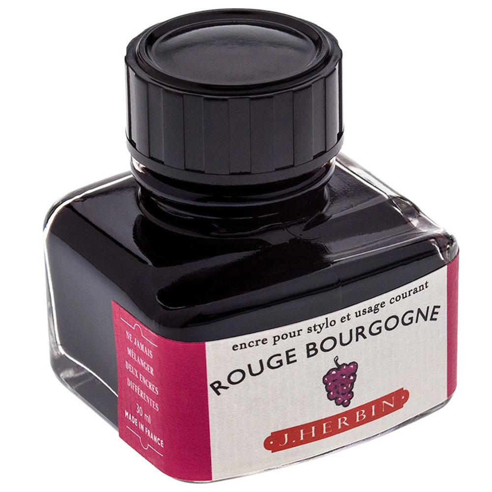 Tinta para Caneta Tinteiro Herbin La Perle des Encres 30ml Rouge Bourgogne