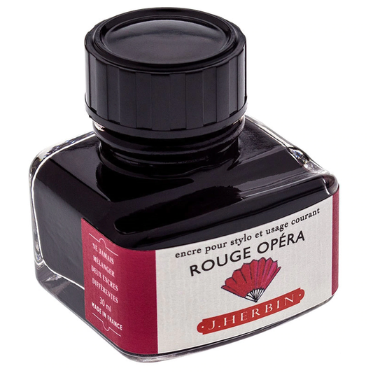 Tinta para Caneta Tinteiro Herbin La Perle des Encres 30ml Rouge Opéra