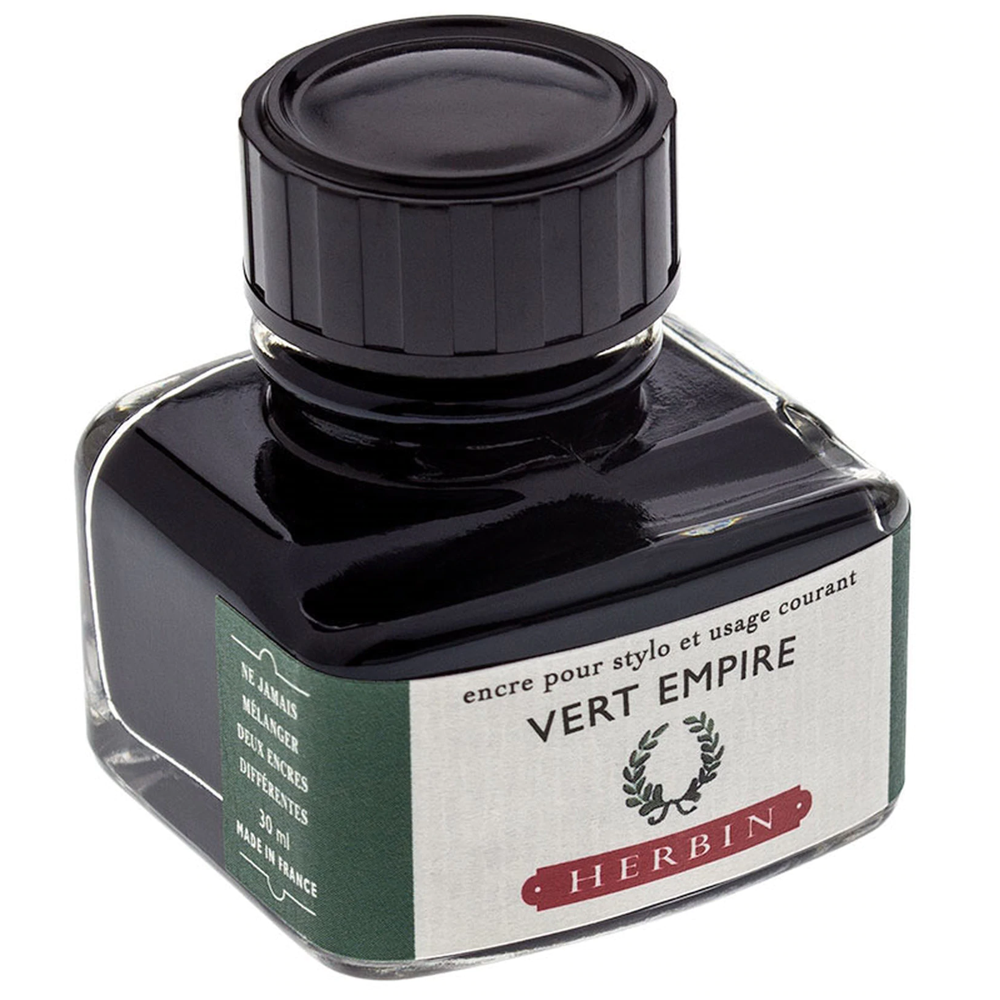 Tinta para Caneta Tinteiro Herbin La Perle des Encres 30ml Vert Empire