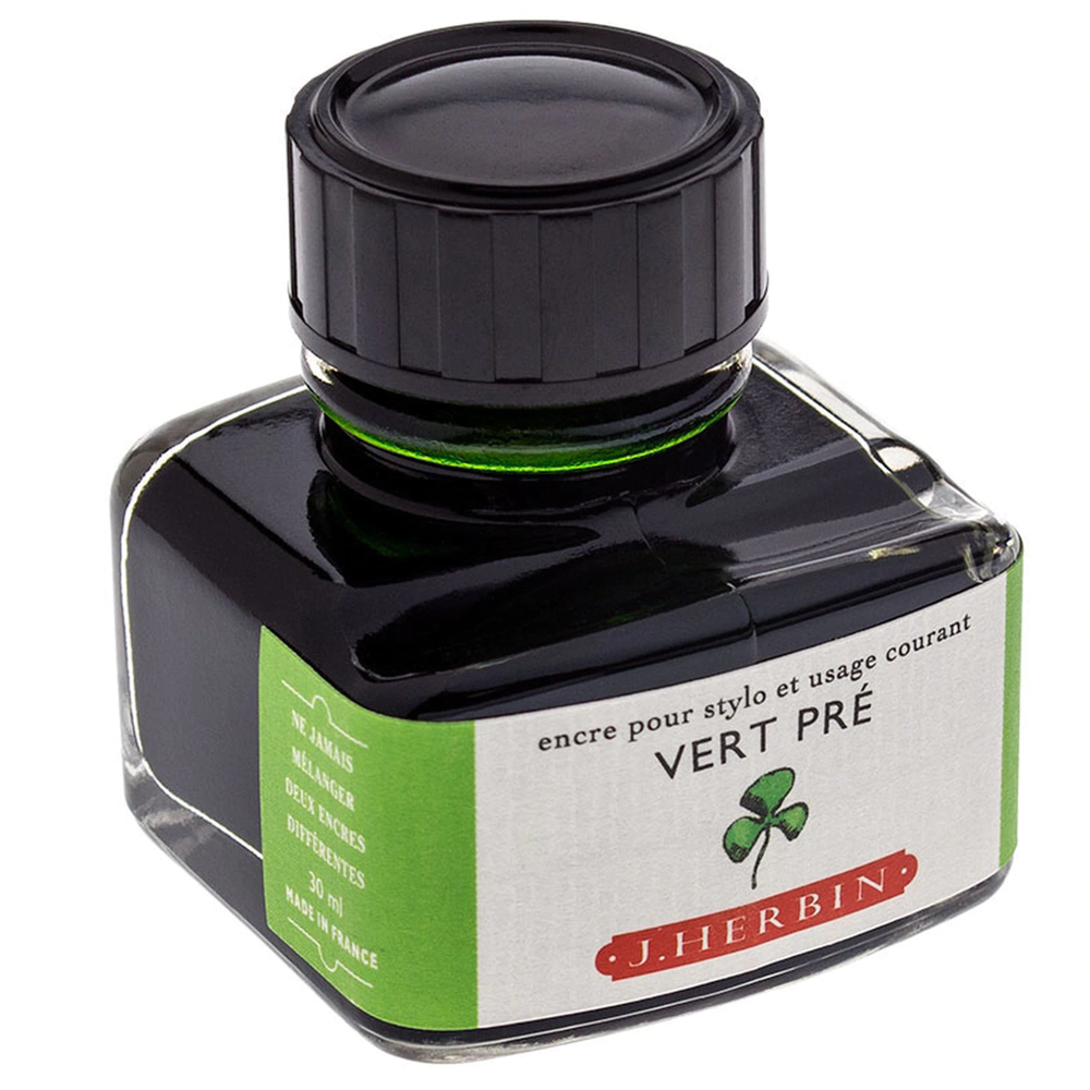 Tinta para Caneta Tinteiro Herbin La Perle des Encres 30ml Vert Pré