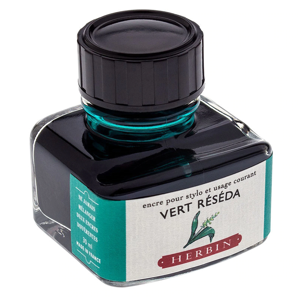 Tinta para Caneta Tinteiro Herbin La Perle des Encres 30ml Vert Réséda