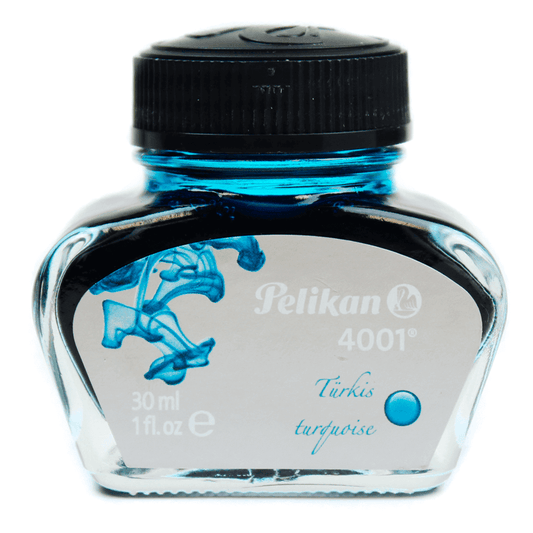 Tinta Para Caneta Tinteiro 30ml Turquesa Pelikan 4001