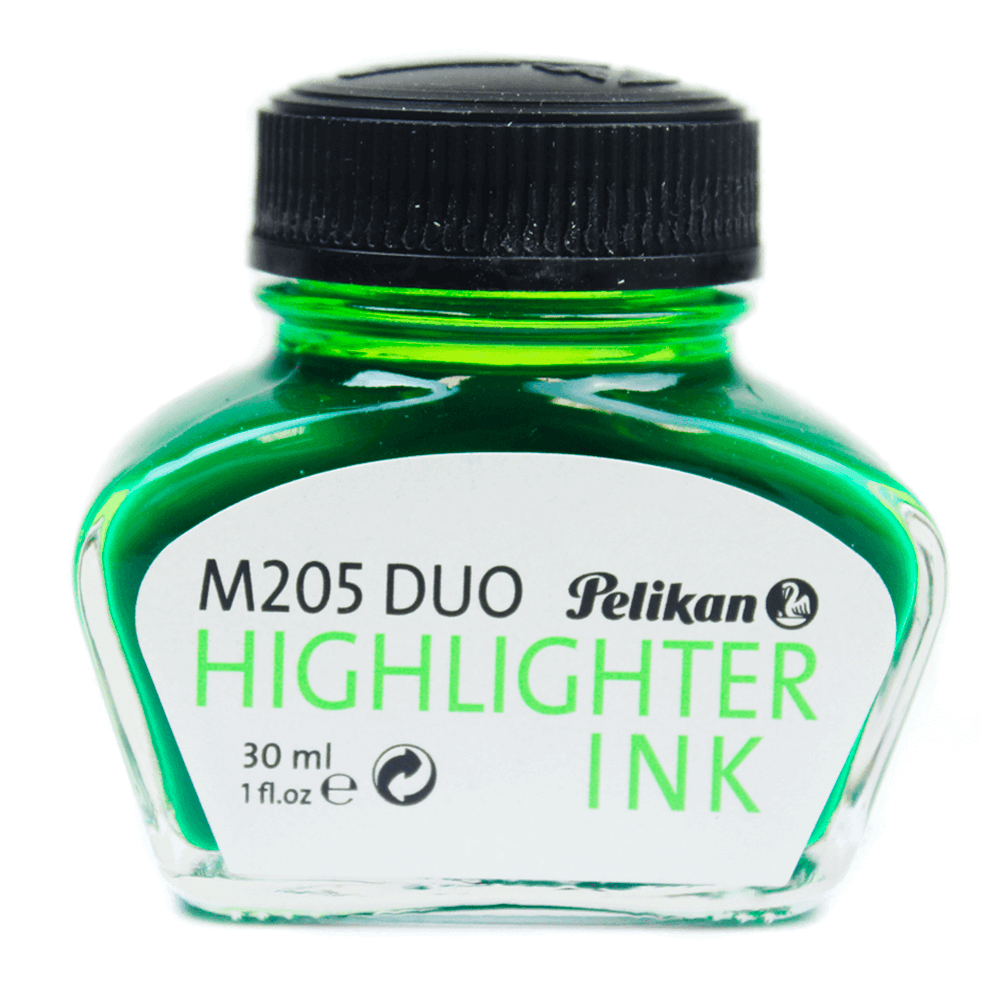 Tinta Para Caneta Tinteiro 30ml Highlighter Pelikan Verde