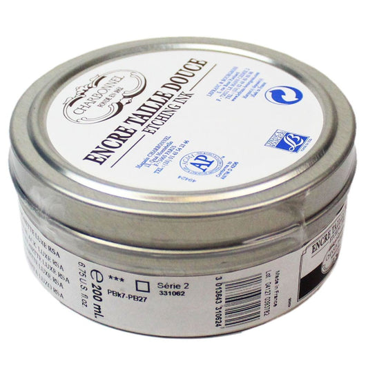 Tinta Para Técnicas de Relevo Charbonnel Black Vignette 200ml